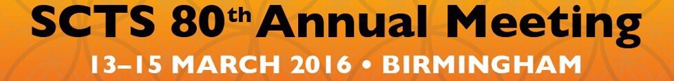 SCTS Annual Meeting Cardiothoracic Forum 2016